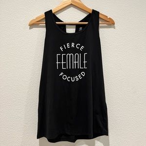 Champion Black Workout Tank Top - M